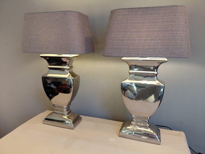 Tafellamp (2) - Schemerlampen - Keramiek - XL Formaat, Antiek en Kunst, Curiosa en Brocante