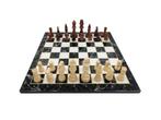 Veiling - Inklapbaar Schaakbord met Houten Stukken (37 cm), Hobby en Vrije tijd, Gezelschapsspellen | Bordspellen, Nieuw