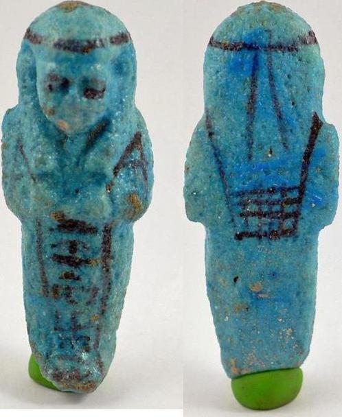Ca 1080-945bc Egypt Tip 21st Dynasty Cache Ii blue faienc..., Postzegels en Munten, Munten en Bankbiljetten | Verzamelingen, Verzenden