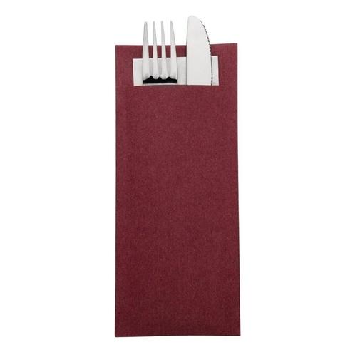 Bestekzakje | Incl. Servet | Papier | 500 Stuks | 195x57mm, Zakelijke goederen, Horeca | Keukenapparatuur, Nieuw in verpakking