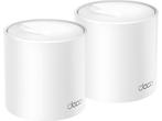 TP-Link Deco X10 - Mesh WiFi - WiFi 6 - 1500 Mbps - 2-pack, Computers en Software, Routers en Modems, Verzenden, Zo goed als nieuw