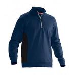Jobman 5401 sweatshirt 1/2 fermeture Éclair 3xl bleu, Nieuw