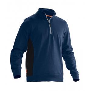 Jobman 5401 sweatshirt 1/2 fermeture Éclair 3xl bleu, Doe-het-zelf en Bouw, Overige Doe-Het-Zelf en Bouw