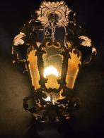 Kroonluchter - Metaal - Gouden antieke hanglamp, Antiek en Kunst