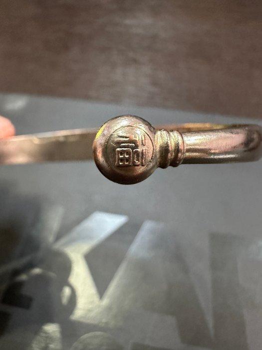 Zonder Minimumprijs - Armband Zilver - Vintage Chinese Solid, Handtassen en Accessoires, Armbanden