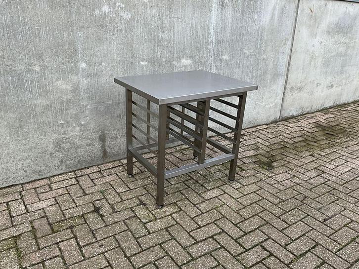 RVS Steamer / oven onderstel, Zakelijke goederen, Horeca | Keukenapparatuur, Gebruikt, Inox Meubilair, Ophalen of Verzenden