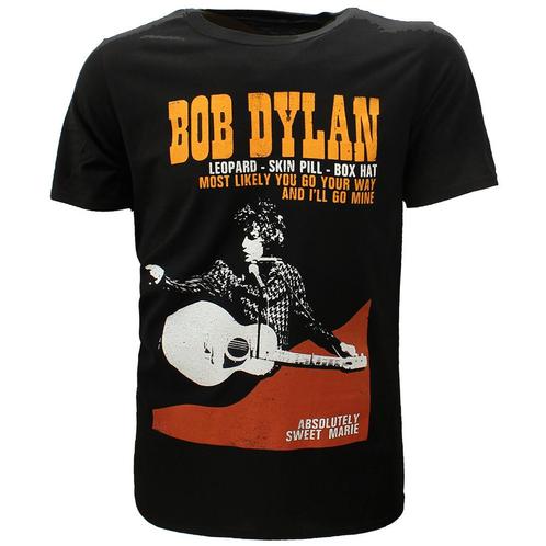 Bob Dylan Sweet Marie T-Shirt - Officiële Merchandise, Kleding | Heren, T-shirts