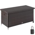 Wicker opbergbox Kiruna - bruin, Tuin en Terras, Overige Tuin en Terras, Nieuw, Verzenden