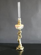 Firme H S - Hugo Schneider - Lampe à pétrole - Régule et, Antiek en Kunst