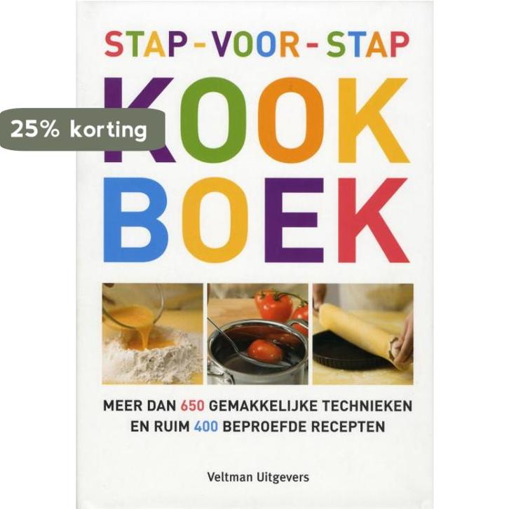 Stap-voor-stap kookboek 9789059208117, Boeken, Kookboeken, Gelezen, Verzenden