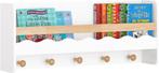 Tweedekans | Sobuy Wandgemonteerde Opbergplank - Wit -, Kinderen en Baby's, Kinderkamer | Complete kinderkamers, Ophalen of Verzenden