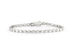 Armband - 14 karaat Witgoud -  5.03ct. tw. Diamant