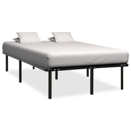 vidaXL Bedframe metaal zwart 180x200 cm, Huis en Inrichting, Slaapkamer | Bedden, Nieuw, Verzenden