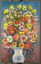 Micheline Masse (1932-2017) - Bouquet de fleurs dans un