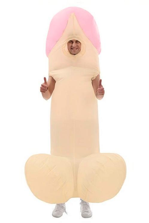 KIMU® Opblaas Kostuum Piemelpak Opblaasbaar Penis Pak Penisp, Kleding | Heren, Carnavalskleding en Feestkleding, Nieuw, Ophalen of Verzenden