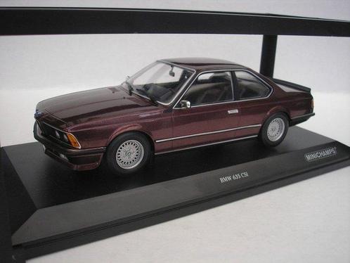 Minichamps 1:18 - Modelauto - BMW 635 CSI - 1982 - Red, Hobby en Vrije tijd, Modelauto's | 1:5 tot 1:12