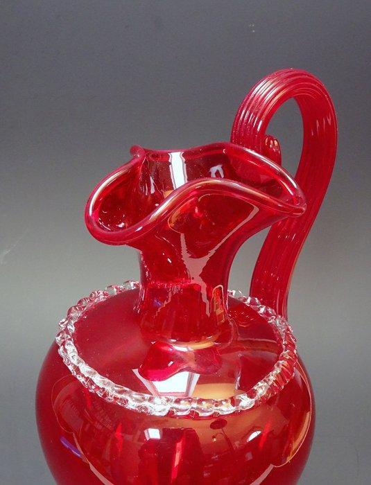 Karaf - Glas - Venini, ondertekend, Antiek en Kunst, Antiek | Glaswerk en Kristal