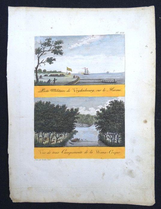 Suriname - Rivière Marowijne, Kamp Vredenburg, camps, Boeken, Atlassen en Landkaarten