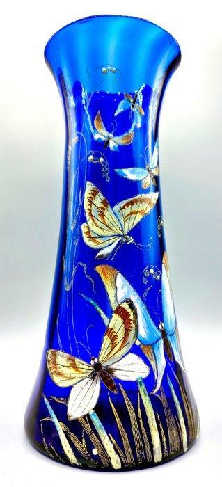 LEGRAS (1839-1916) - Vaas - Zeldzame Grand Vase met een, Antiquités & Art, Art | Objets design