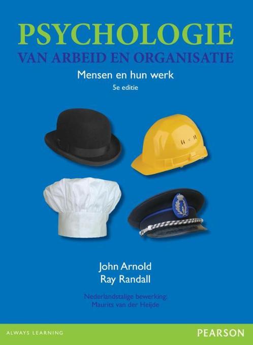 Psychologie van arbeid en organisatie, 5e editie met XTRA, Boeken, Schoolboeken, Zo goed als nieuw, Verzenden