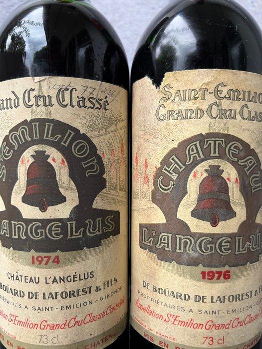 Château LAngélus; 1974 & 1976 - Saint-Émilion Grand Cru, Verzamelen, Wijnen