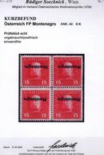 Oostenrijk-Hongarije - militaire post van Montenegro 1917 -, Gestempeld