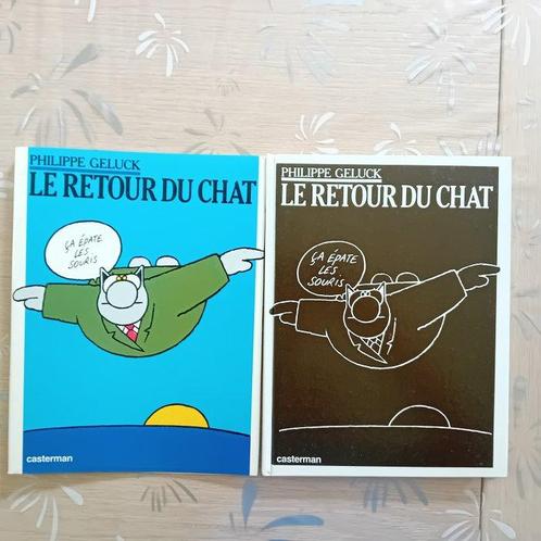 Le Chat - 6x C + 3x coffret + 2x jaquette - 6 Albums - EO -, Boeken, Stripverhalen