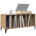 vidaXL Platenkast 100x38x48 cm bewerkt hout artisanaal, Huis en Inrichting, Kasten | Overige, Verzenden, Nieuw