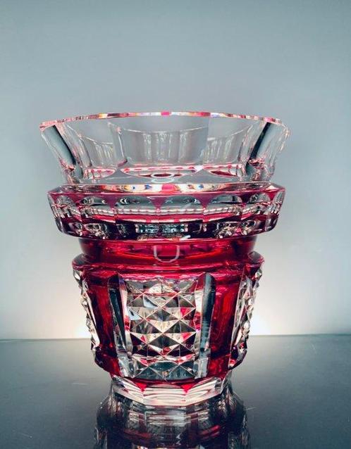 Val Saint Lambert - Charles Graffart - Vase - Une pièce, Antiek en Kunst, Antiek | Glaswerk en Kristal