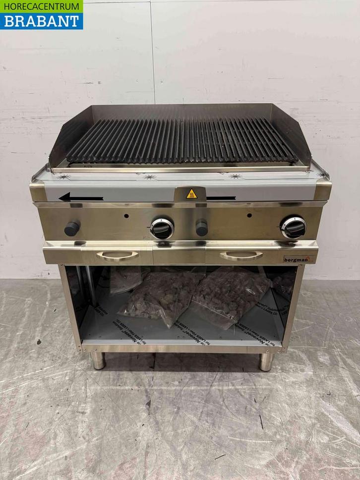 Gril à lave MBM en acier inoxydable 80 cm GAS Restauration, Zakelijke goederen, Horeca | Overige, Verzenden