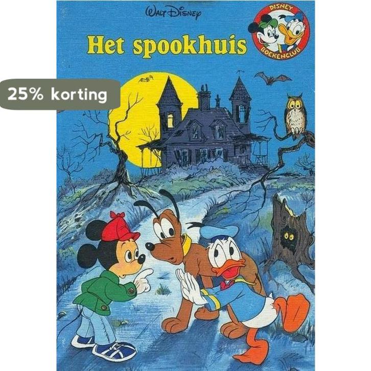 Walt Disney boekenclub 1: Het spookhuis / Walt Disney, Boeken, Overige Boeken, Gelezen, Verzenden