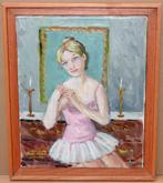 Mercedes Malet Travy (1918-2014) - Interior con bailarina