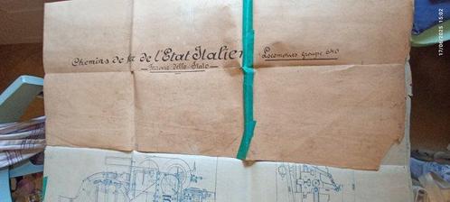 Chemin de fer italien 1/10 - Stoomlocomotief (1) - Oud, Hobby en Vrije tijd, Modeltreinen | Overige schalen