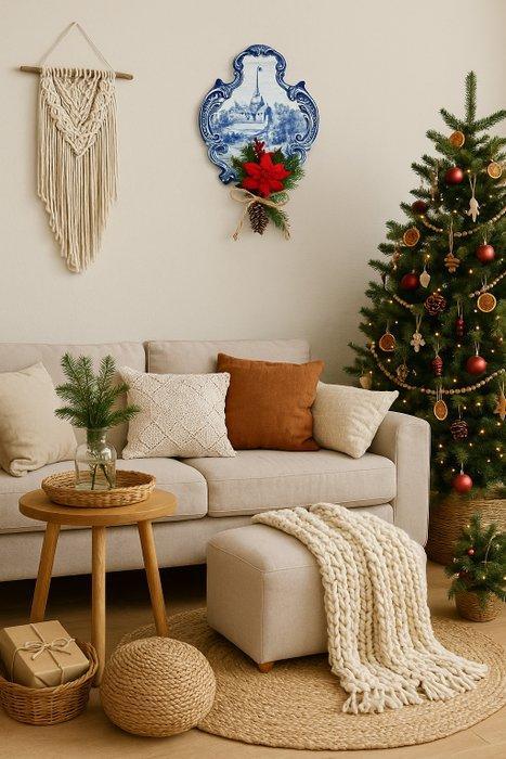 Wanddecoratie - Boch Frères - België, Antiek en Kunst, Antiek | Glaswerk en Kristal