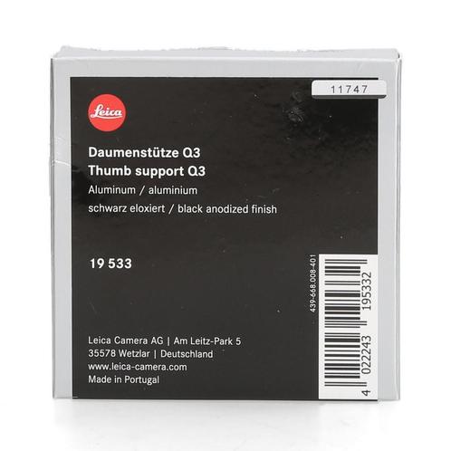 Leica 19543 Q2 Thumb support black, Audio, Tv en Foto, Fotografie | Fotostudio en Toebehoren, Ophalen of Verzenden