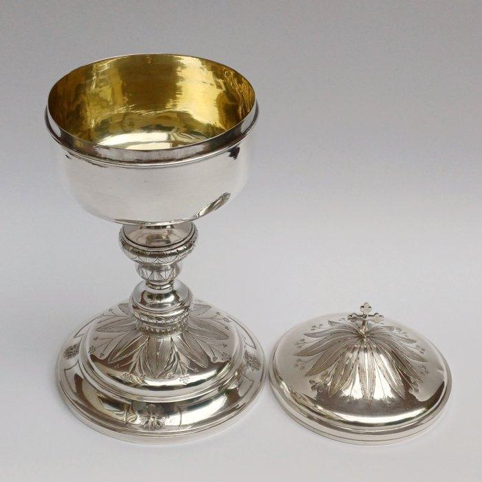 Neoclassicisme Ciborium - .950 zilver - 1795-1797 - Zilveren, Antiek en Kunst, Kunst | Niet-Westerse kunst