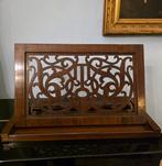 Boekensteunen - Mahoniehout - Compact met drie kantelingen.