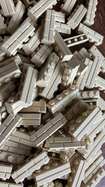 Lego Set - City - 100 stuks Tan Brick, Modified 1 x 4 with