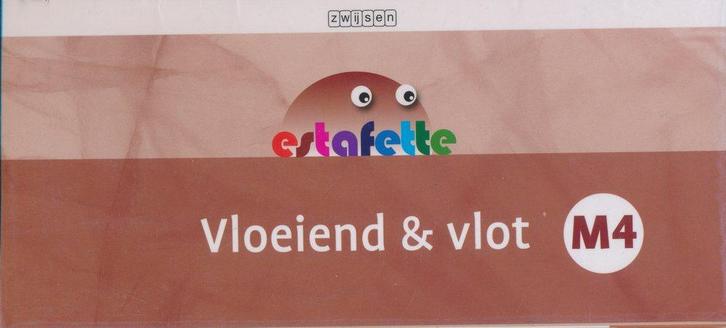 Estafette Nieuw Vloeiend &amp; Vlot M4 (B-keuze), Livres, Livres scolaires, Envoi