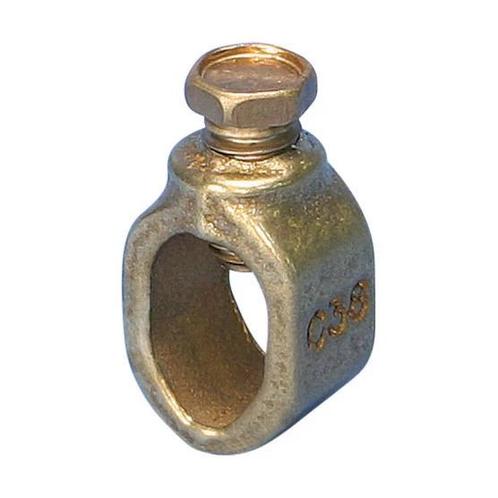 Pince De Terre En Bronze 3/8 Pouce Pour Tiges En Cuivre, Doe-het-zelf en Bouw, Elektriciteit en Kabels, Verzenden