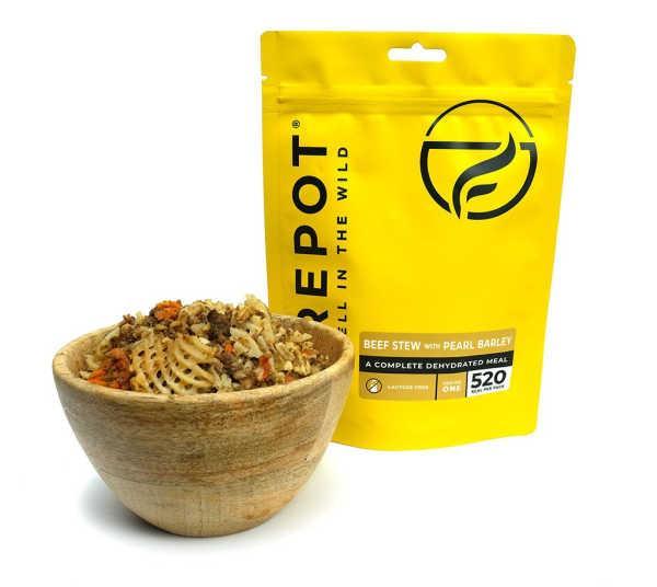 Runderstoofpot met parelgort - 520 kcal - Firepot, Diversen, Levensmiddelen, Verzenden