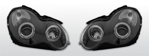 Koplampen Angel Eyes | Mercedes W203 C-Klasse 2000-2004 | zw, Auto-onderdelen, Verlichting, Nieuw, Verzenden