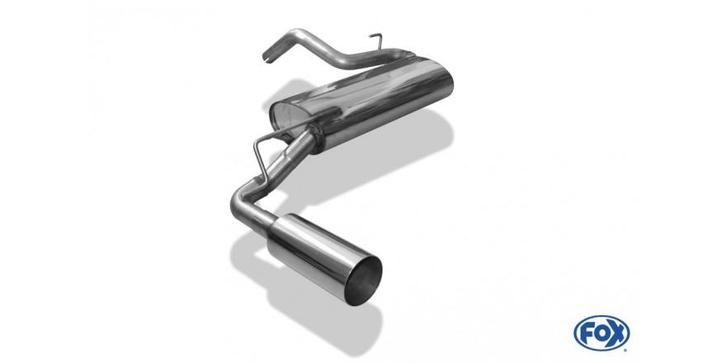 FOX Lada Niva 4x4 - Urban einddemper, dwarse uitgang links -, Autos : Pièces & Accessoires, Systèmes d'échappement, Envoi