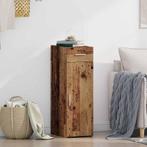 vidaXL Dressoir Oud Hout 30x42,5x93 cm Geengineerd Hout, Verzenden, Nieuw