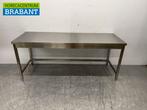 RVS Werktafel Tafel Basic-line 200 x 70 x 85 cm Horeca, Zakelijke goederen, Horeca | Meubilair en Inrichting, Ophalen of Verzenden