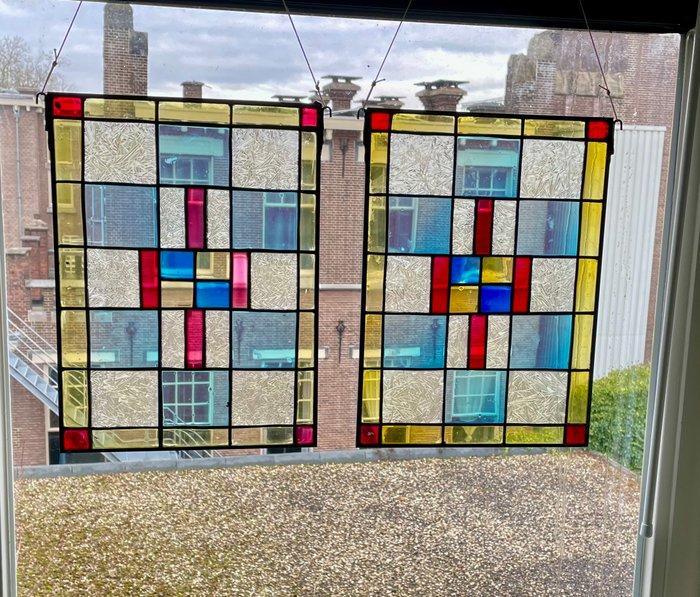 Vitrail (2) - 1930-1940, Antiek en Kunst, Kunst | Designobjecten