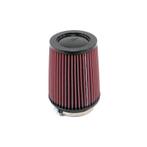 K&N Universeel filter - carbonvezel top - 89mm aansluiting,, Verzenden, Nieuw
