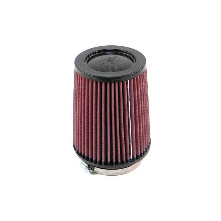 K&N Universeel filter - carbonvezel top - 89mm aansluiting,, Auto-onderdelen, Motor en Toebehoren, Nieuw, Verzenden