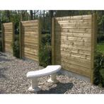 Panneau de jardin en bois - panneau à lattes séparées -, Tuin en Terras