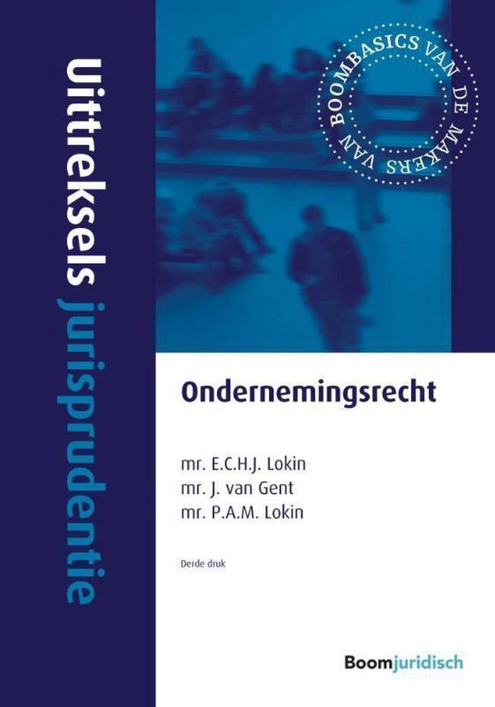 Uittreksels jurisprudentie ondernemingsrecht / Uittreksels, Boeken, Wetenschap, Gelezen, Verzenden